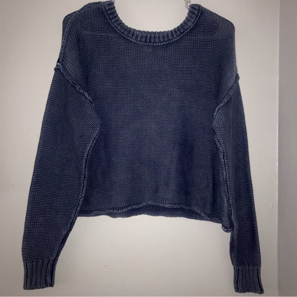 American Eagle Navy Blue Sweater
